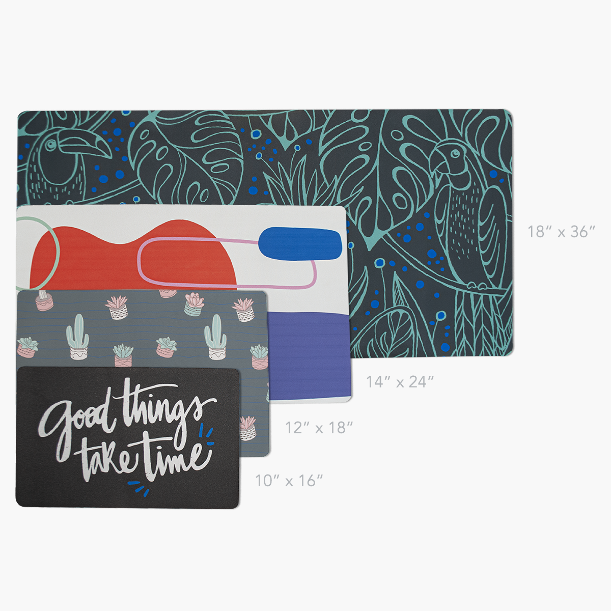 Gooten Print on Demand Desk Mats with Automatic Fulfillment Gooten